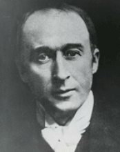 Frederick Delius, c.1907 from a postcard in the Grainger Museum