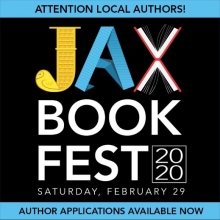 Calling All Authors to sign up for the 2020 Jax Bookfest at the Jacksonville Public Library