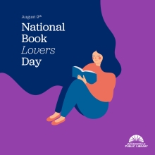 August ninth is National Book Lovers Day