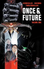 Once and Future Vol. 1 and 2 by Kieron Gillen, illustrated by Dan Mora