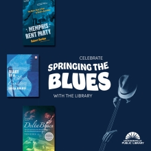 Celebrate Springing the Blues with the Library