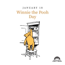 January 18 is Winnie the Pooh Day