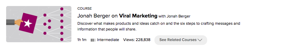 Jonah Berger on Viral Marketing