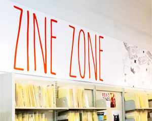 Zine Collection at Jacksonville Public Library